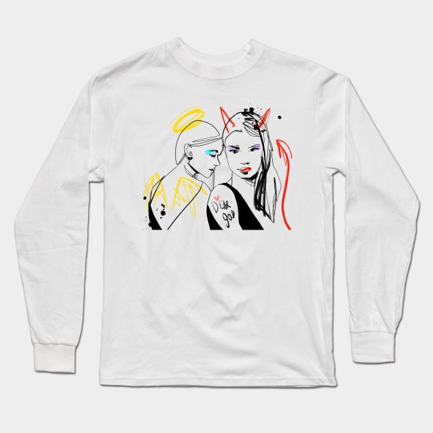 Girls Long Sleeve T-Shirt by gordotaub2